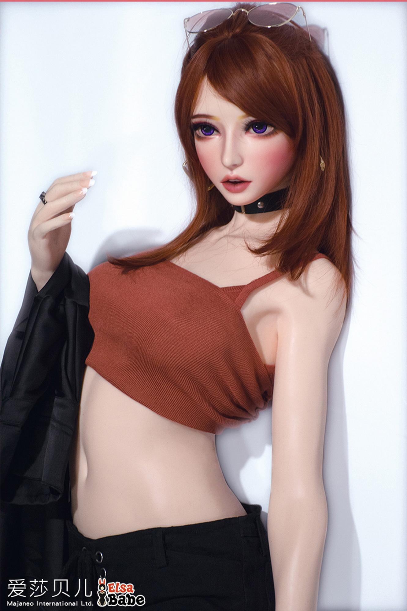 Реалистичная силиконовая / ТПЕ секс кукла  ElsaBabe 150 см - Chiba Madoka-