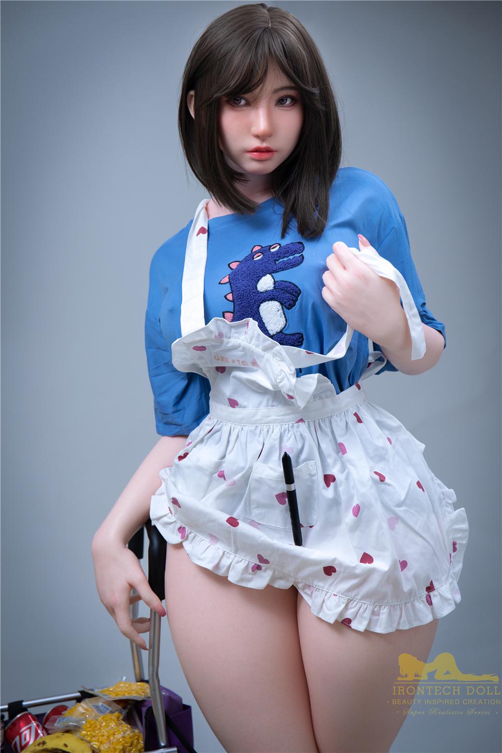 Реалистичная силиконовая секс кукла irontech doll 164 см - Suki