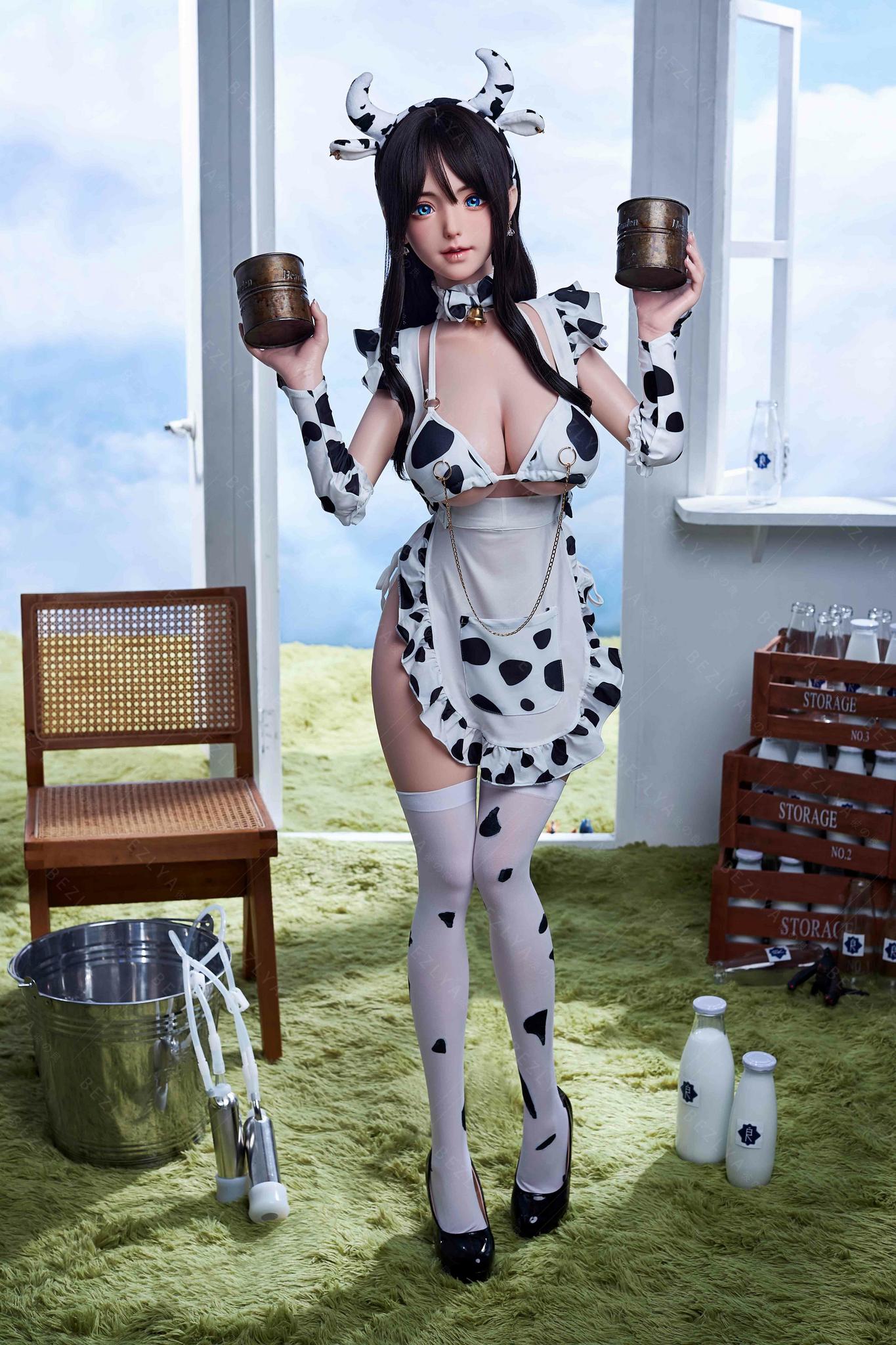 Реалистичная силиконовая секс кукла BEZLYA [2.2CF] 145 см - PISUM MILKCANDY