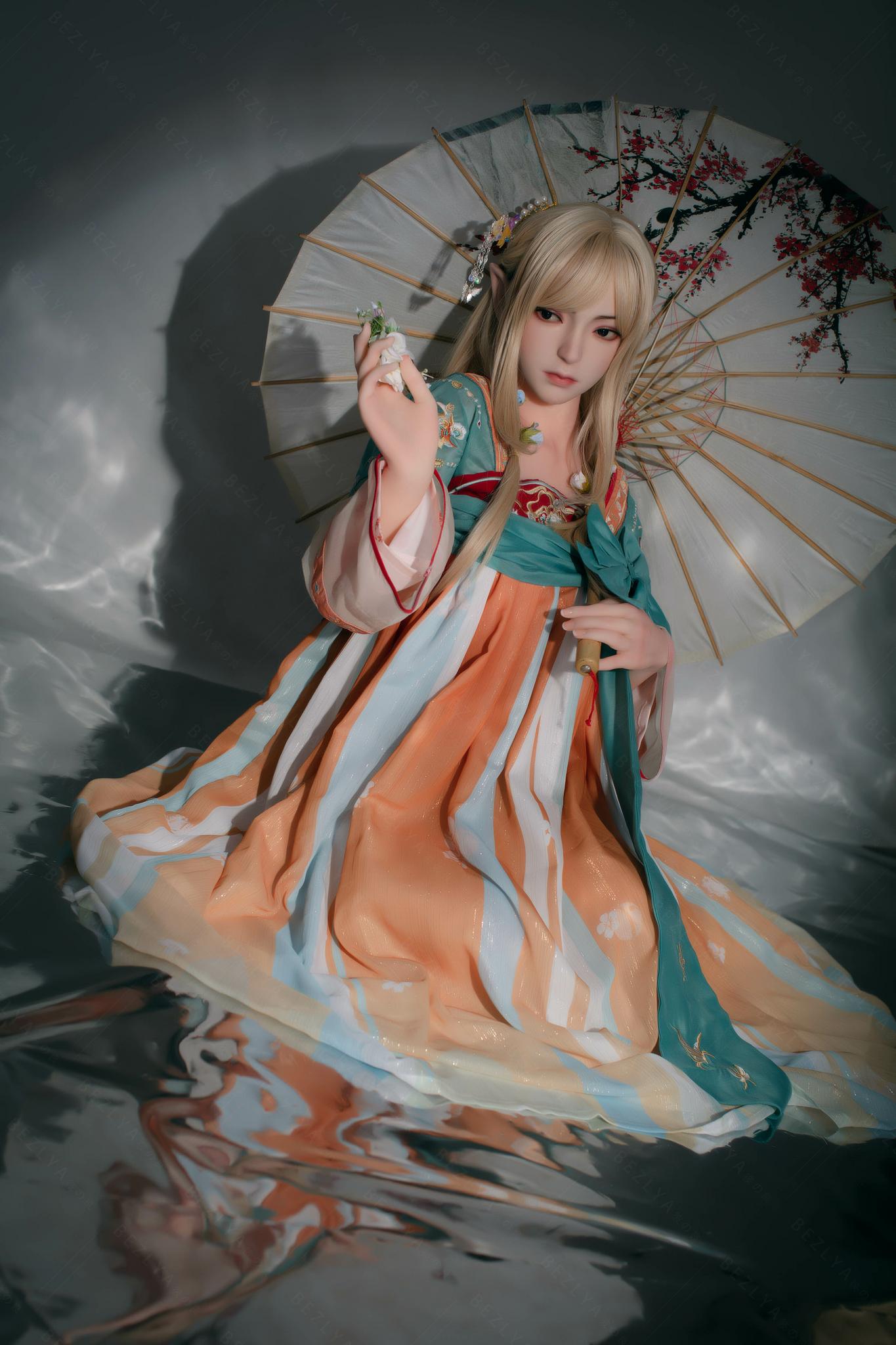 Реалистичная секс кукла BEZLYA [2.0] из ТПЕ с силиконовой головой 160 см - PANSY & HANFU