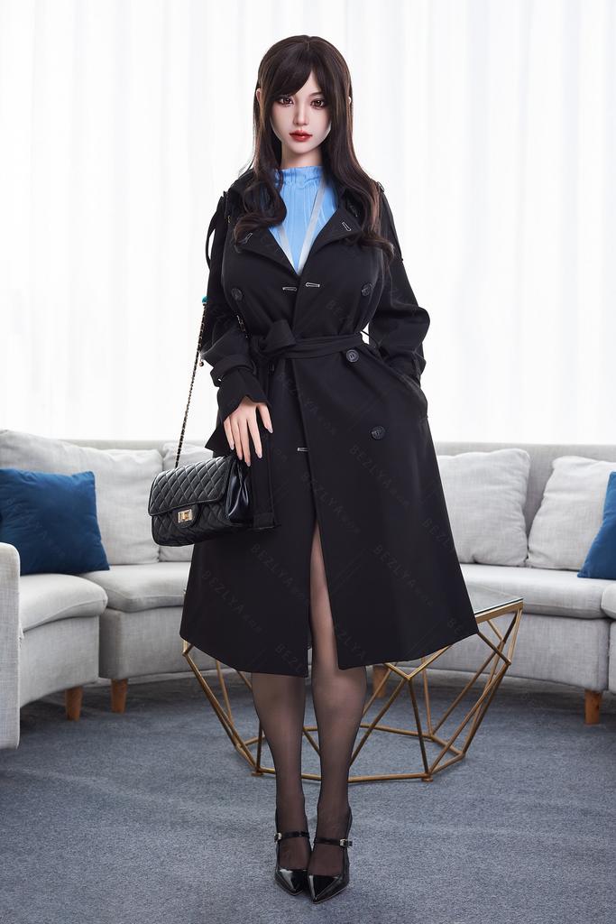 [2.2] Реалистичная силиконовая секс кукла BEZLYA 161 см - HIBISCUS OFFICELADY