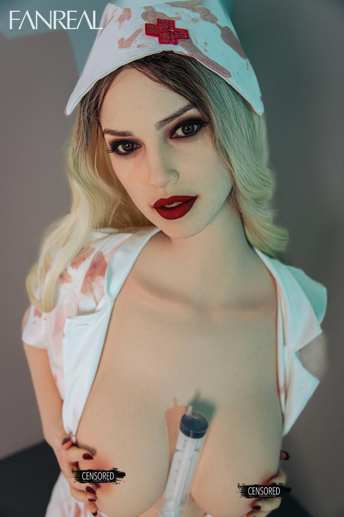 Реалистичная силиконовая секс кукла Fanreal doll 172 см - Della