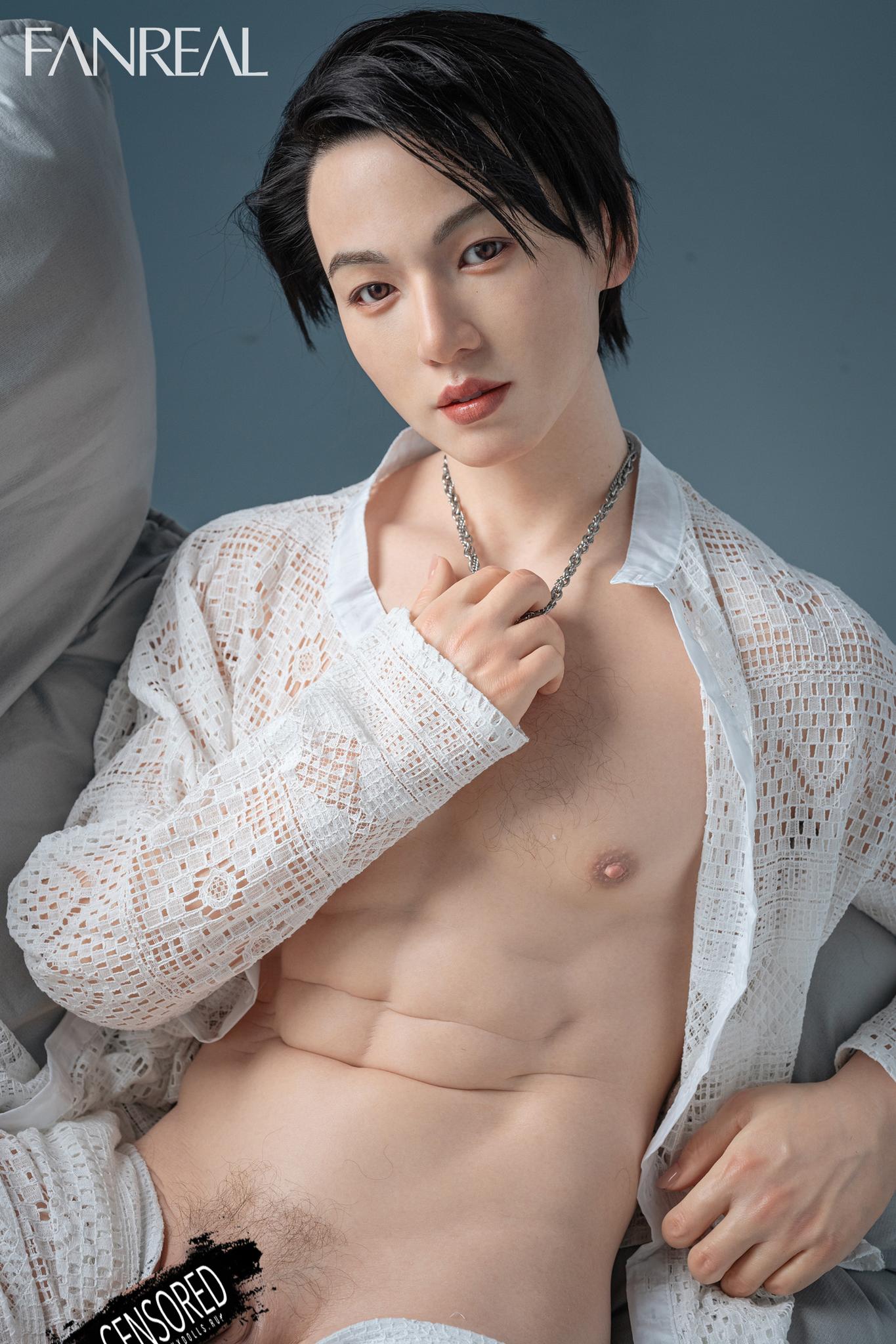 Реалистичная силиконовая секс кукла Fanreal doll 173 см - Kevin