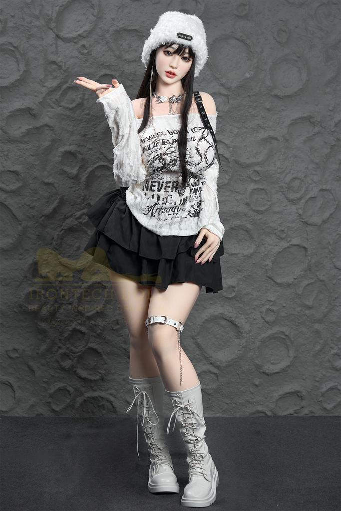 Реалистичная силиконовая / ТПЕ секс кукла  irontech doll 165 см - Yuna