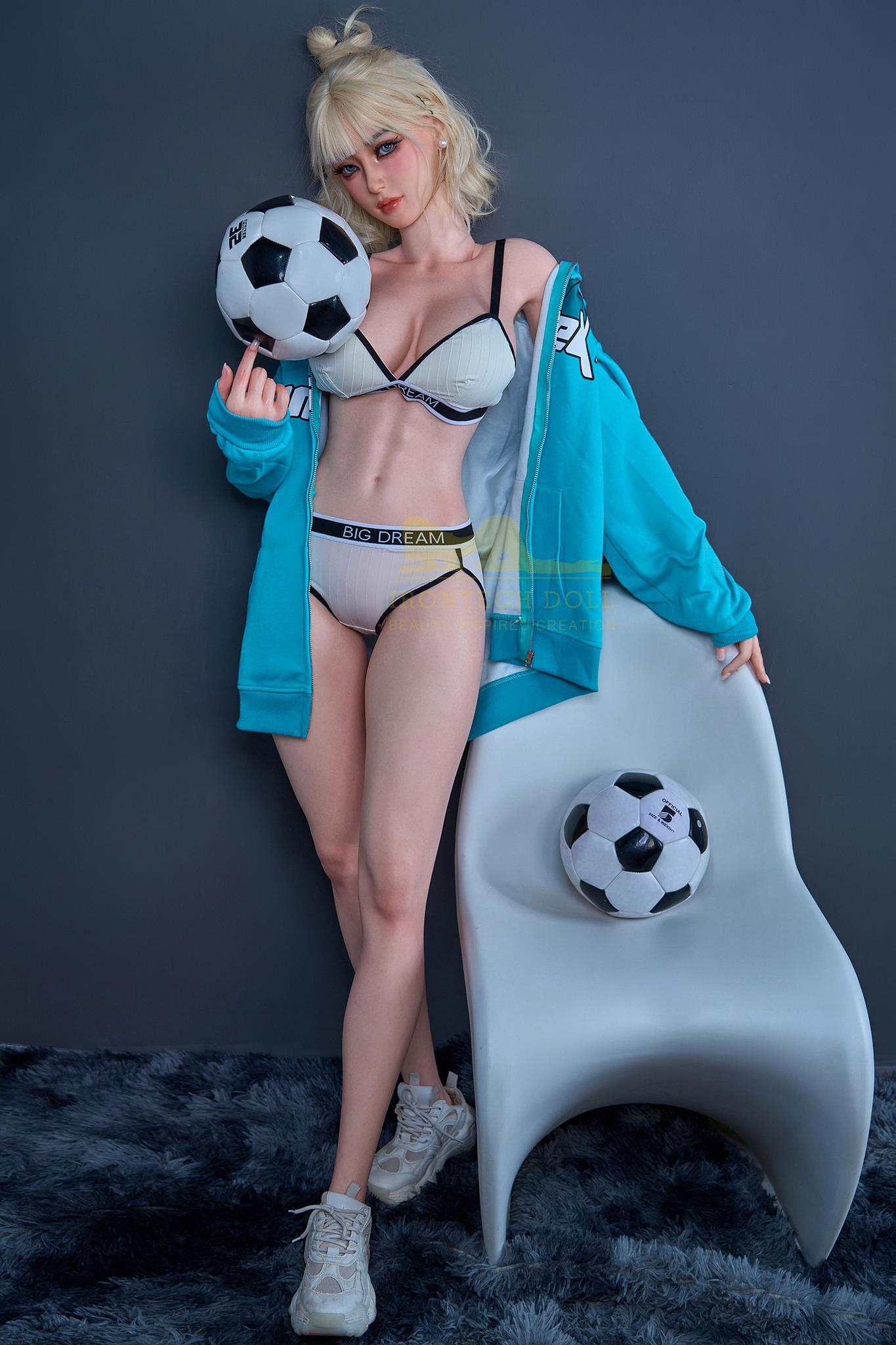 Реалистичная силиконовая / ТПЕ секс кукла  irontech doll 161 см - miku