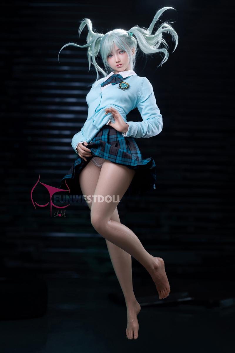 Реалистичная силиконовая секс кукла Funwest doll 159 см - Amy