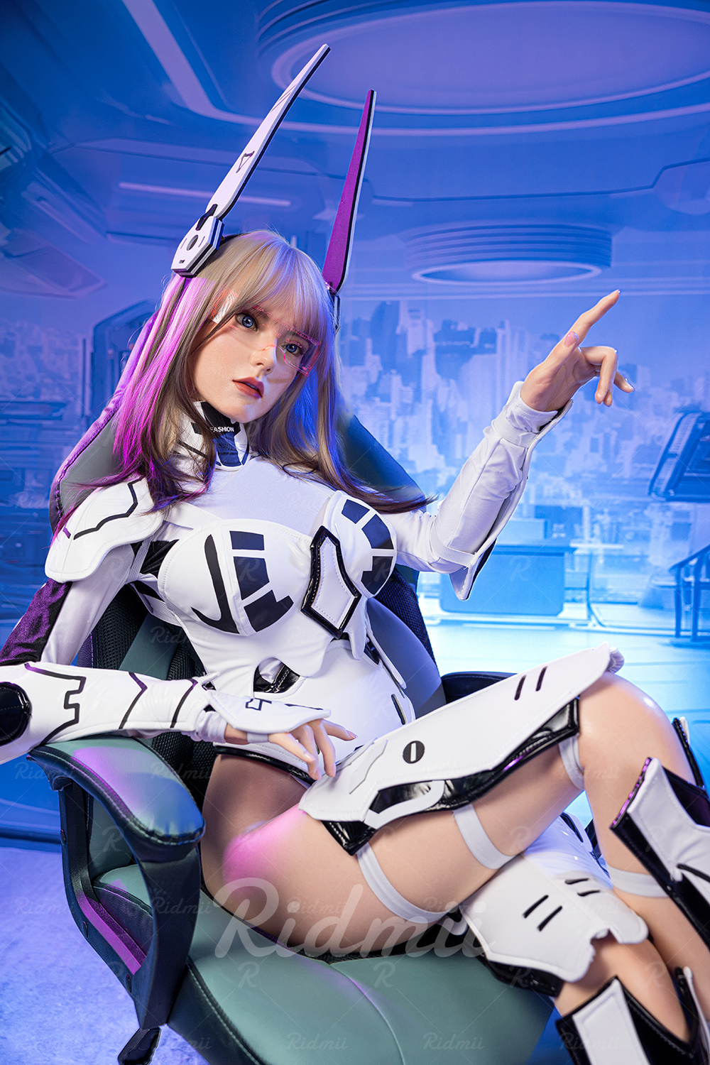 Реалистичная силиконовая / ТПЕ секс кукла Ridmii 163 см - Freia