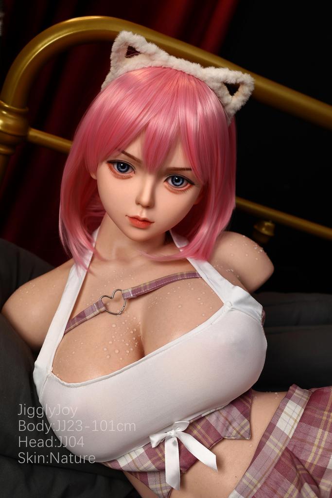 Реалистичный силиконовый торс Jigglyjoy dolls 101 см - Amanda