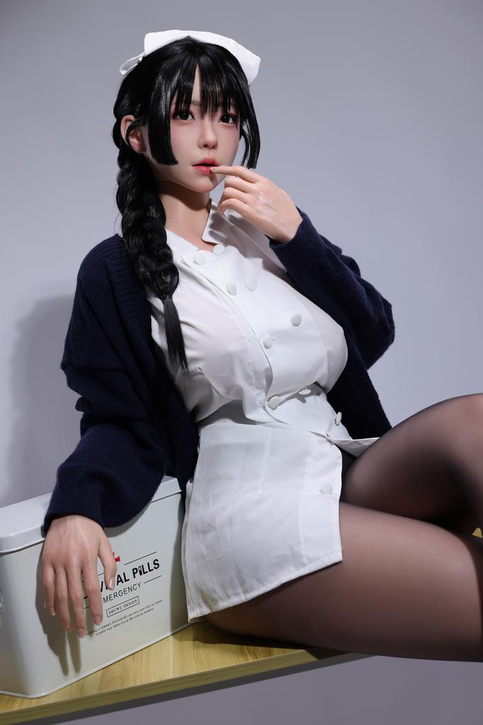 Реалистичная силиконовая секс кукла FU doll 166 см - QinXingyue