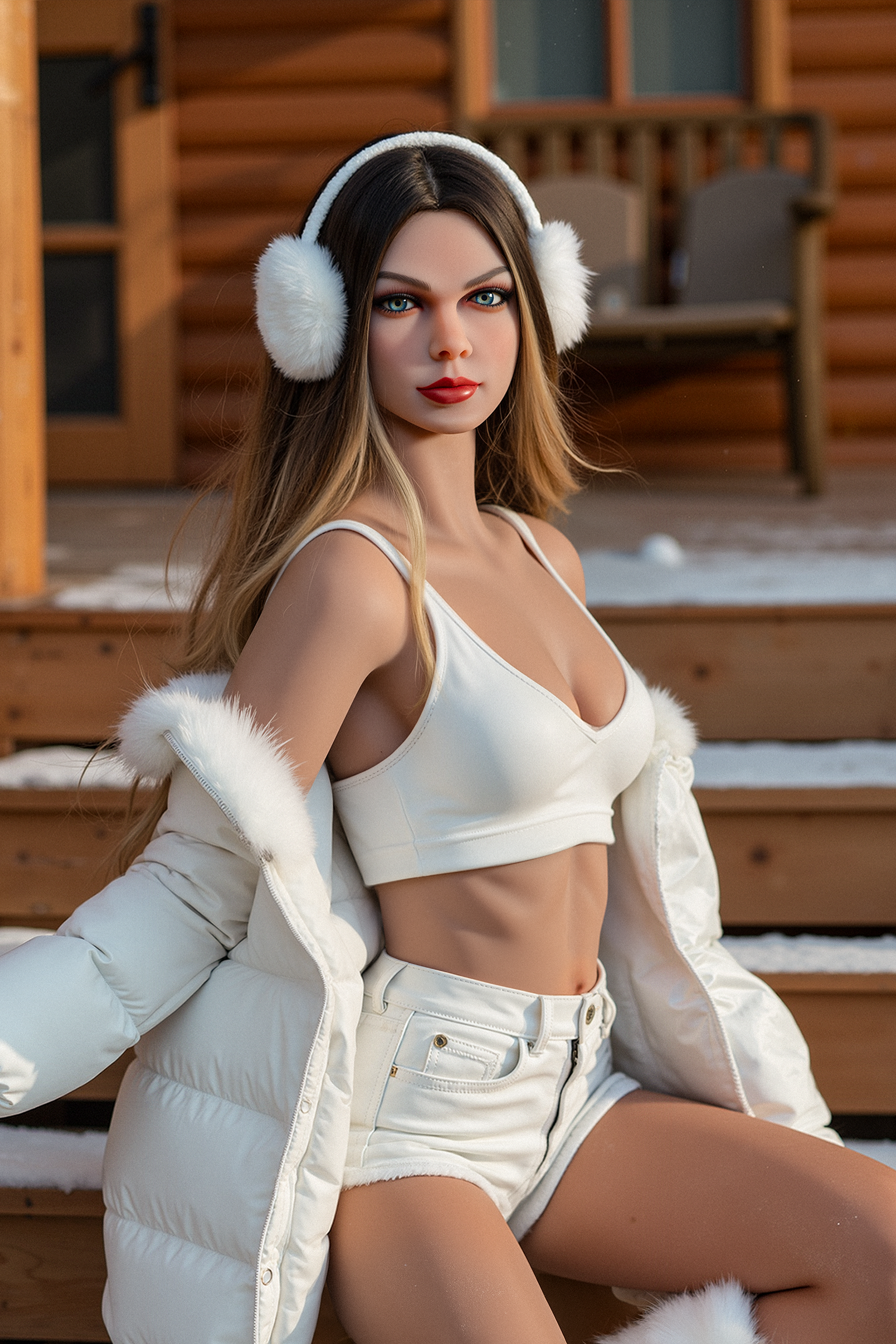 Реалистичная секс кукла Aibei из ТПЕ 158 см - Bonita