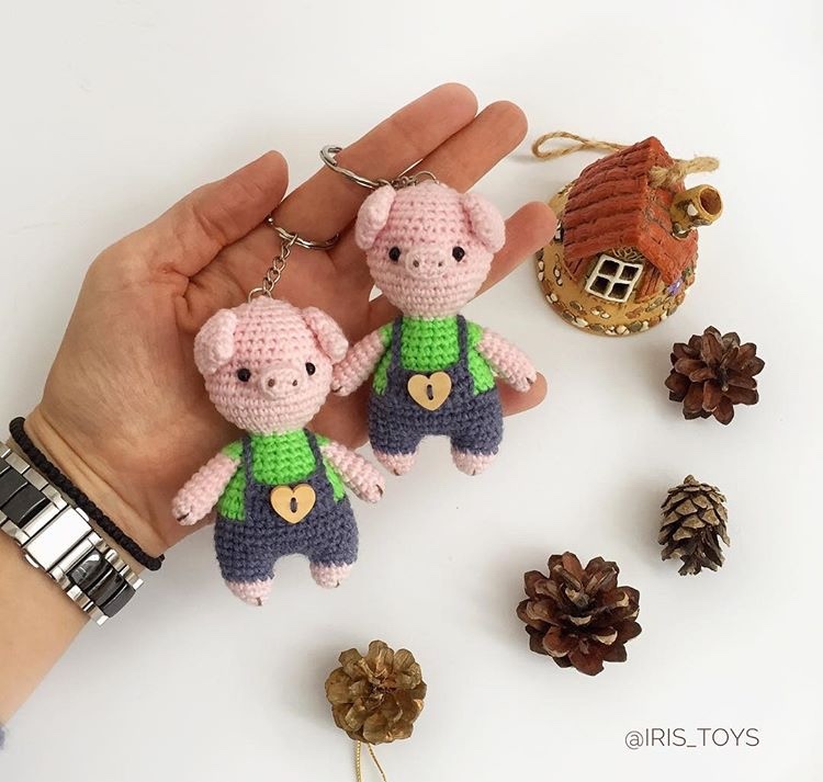 Поросёнок в комбинезоне (мастер-класс)