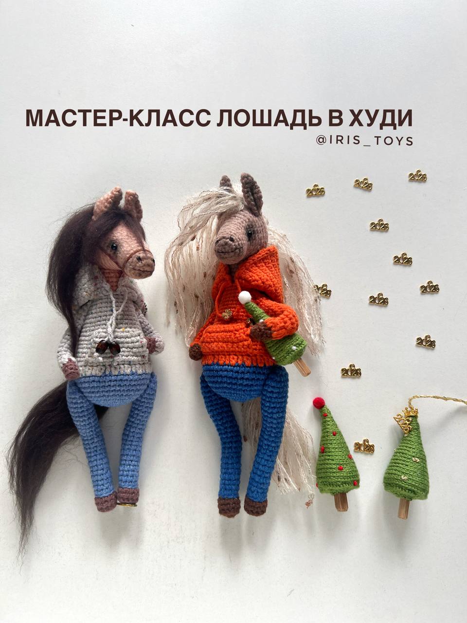 Мастер-класс Лошадь в худи