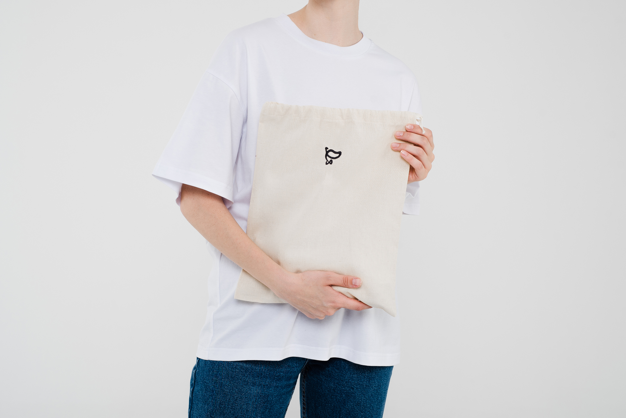 Подарочный мешочек с вышивкой