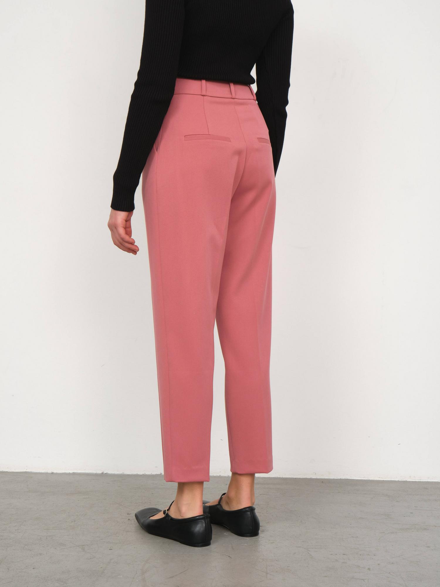 Брюки Astrid высокой посадки в ягодном цвете