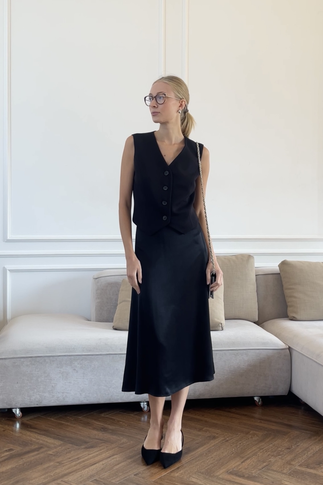 Юбка Julia в черном цвете