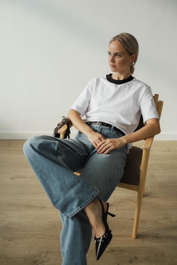 Футболка BASE из плотного хлопка (белый)