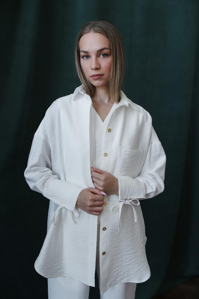 Рубашка BULKA Wave (Молочный)