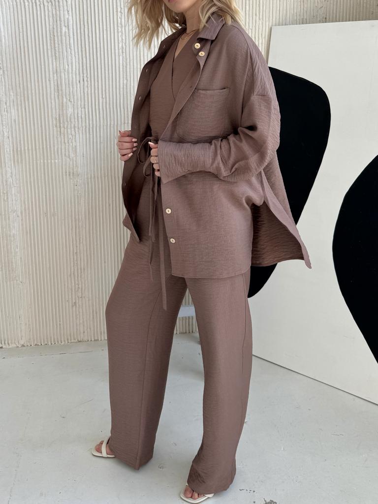 Рубашка BULKA Wave (cappuccino)