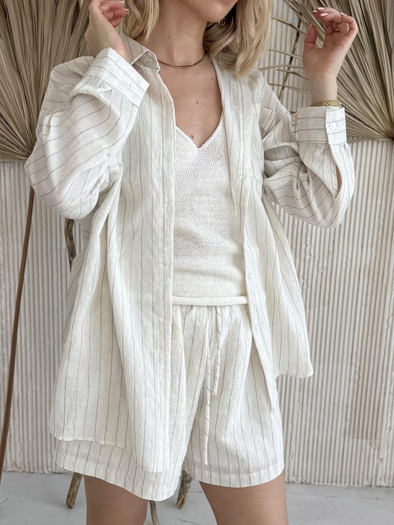 Комплект в полоску BULKA LINEN one size