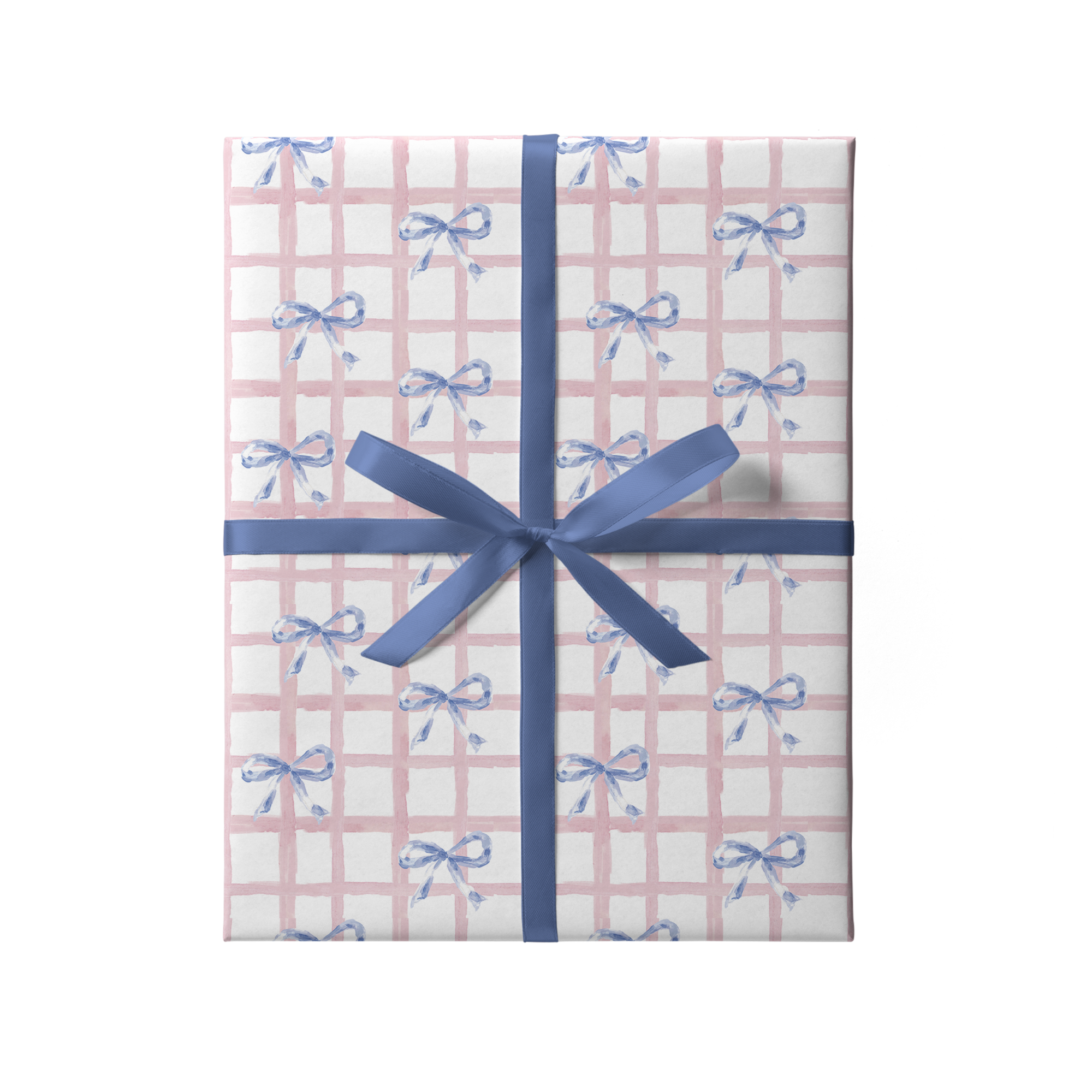 Бумага Wrap Me "Голубые бантики"