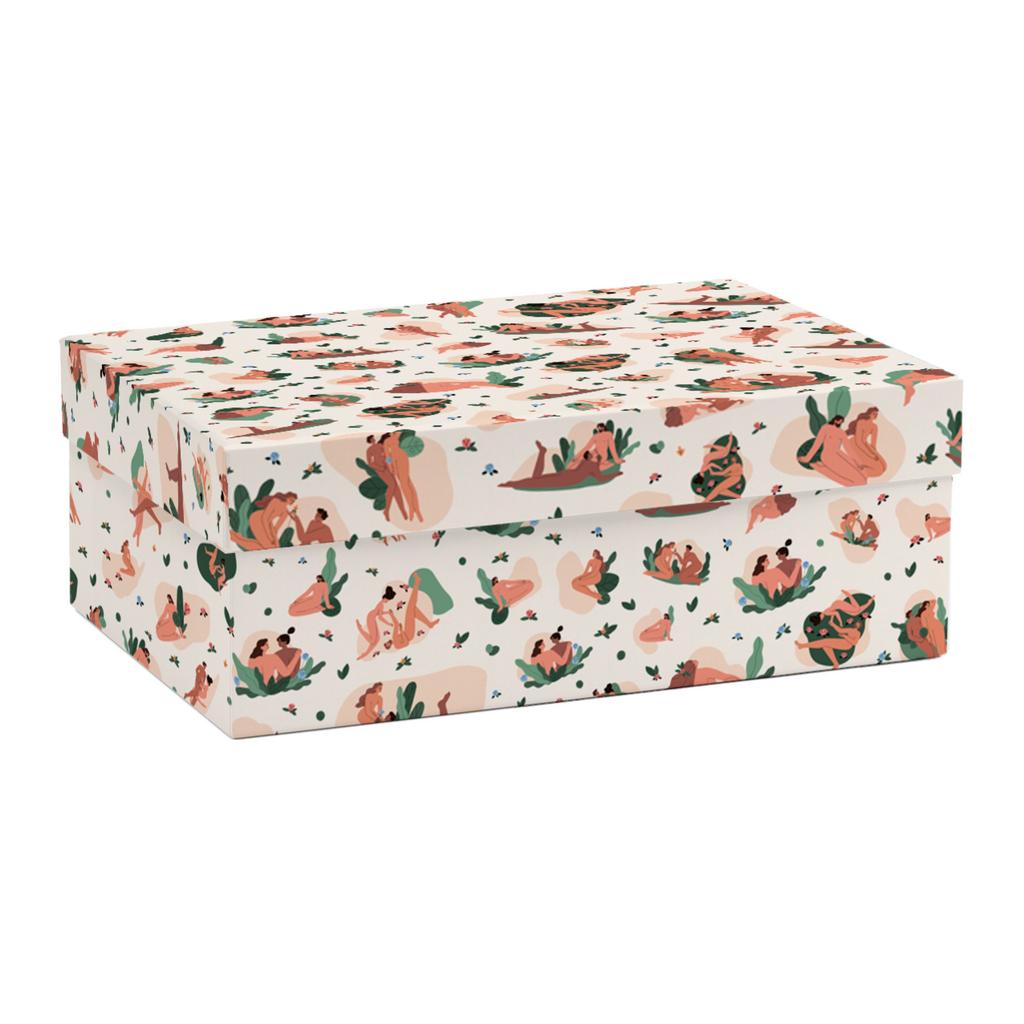 Коробки прямоугольные "Адам и Ева"