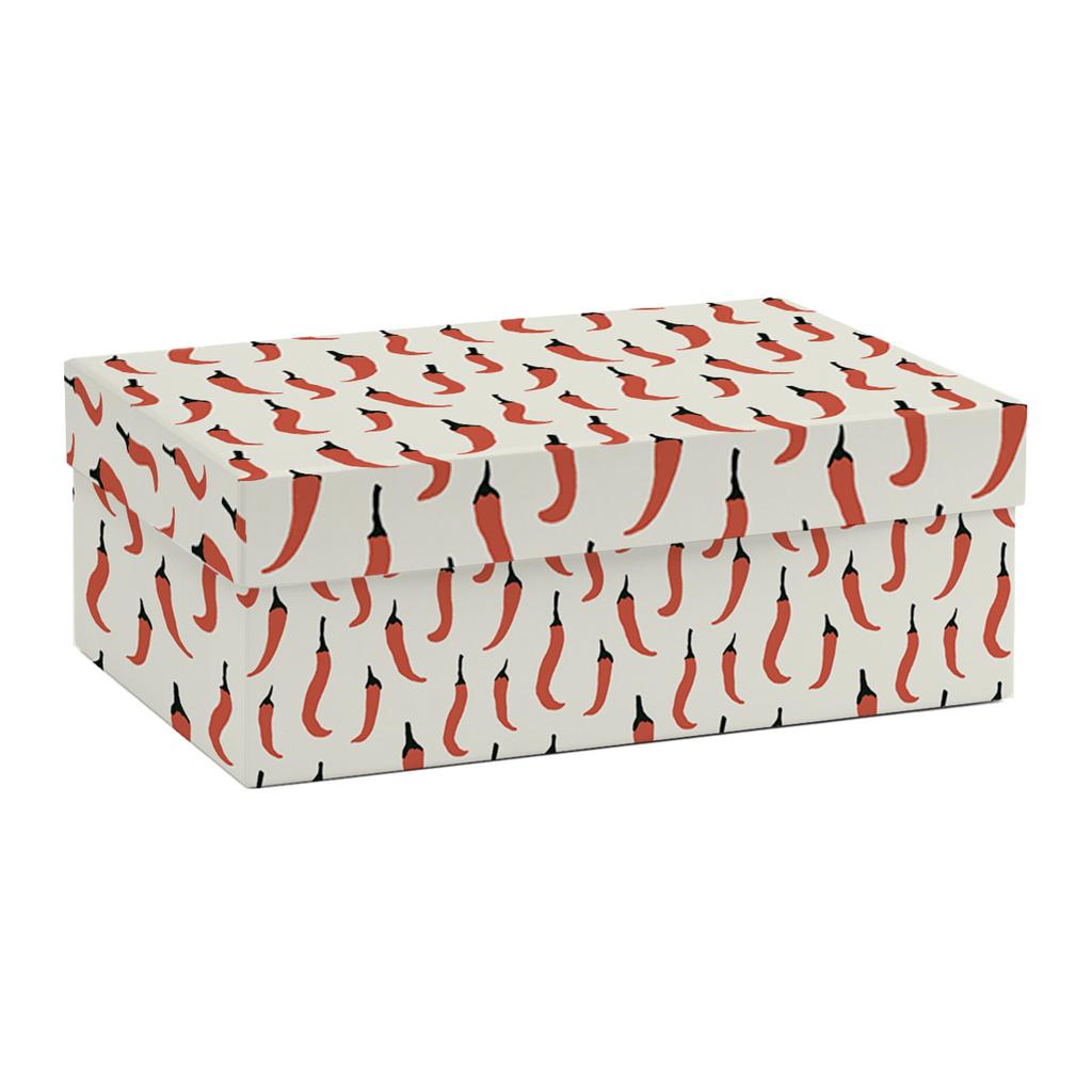 Коробки прямоугольные "Перцы"