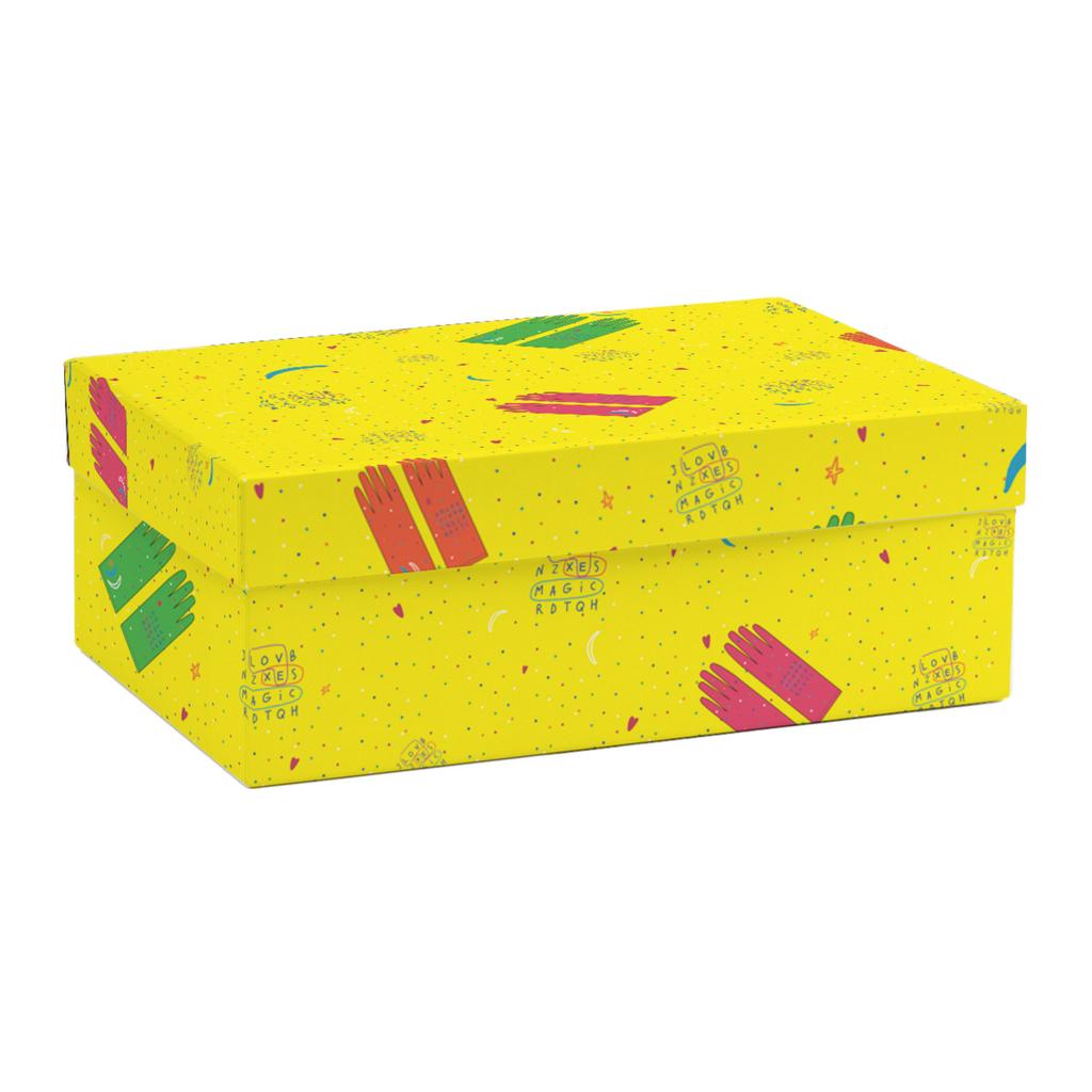 Коробки прямоугольные "Перчатки"