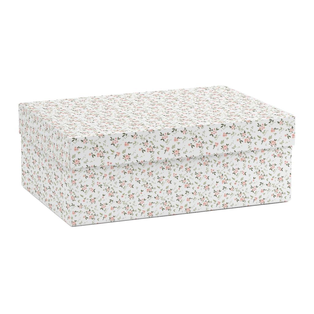 Коробки прямоугольные "Маленький цветочек"