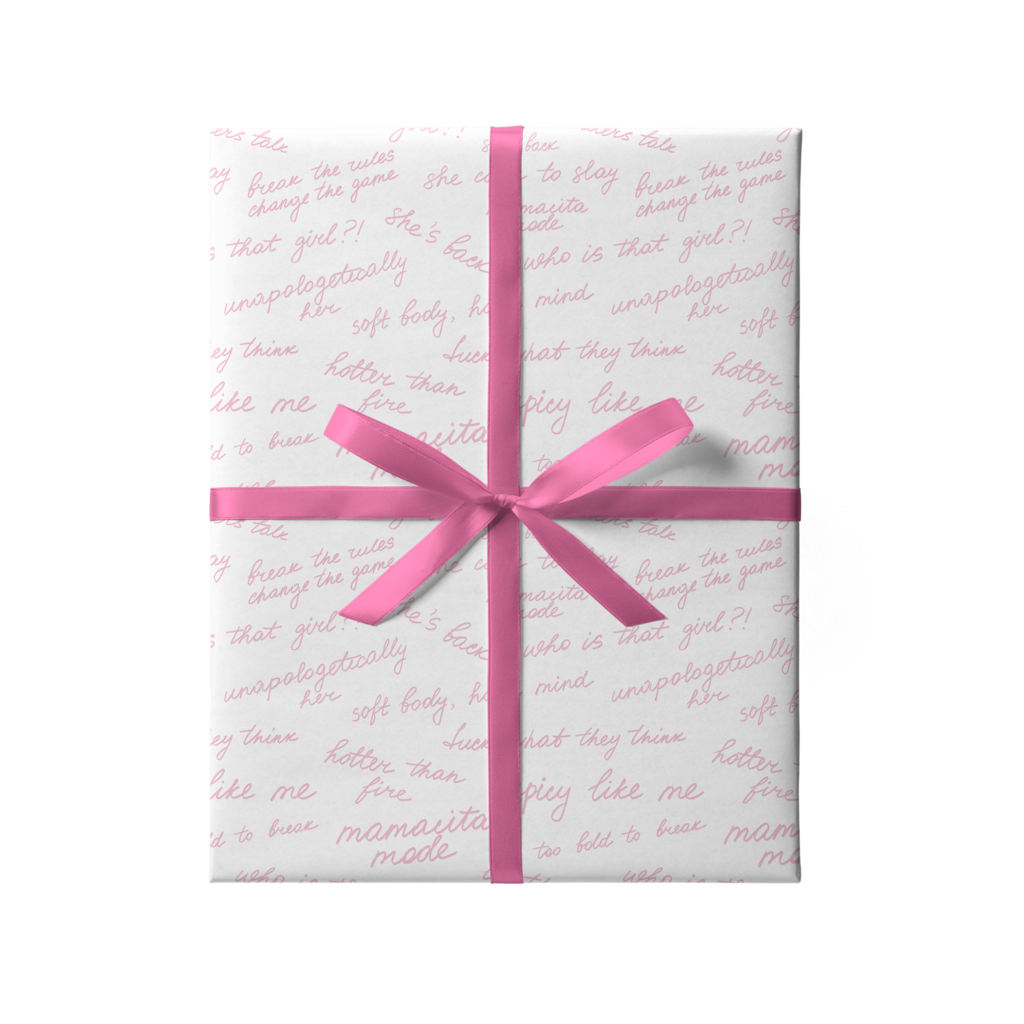 Бумага Wrap me & DressByStesha "Огонь внутри"