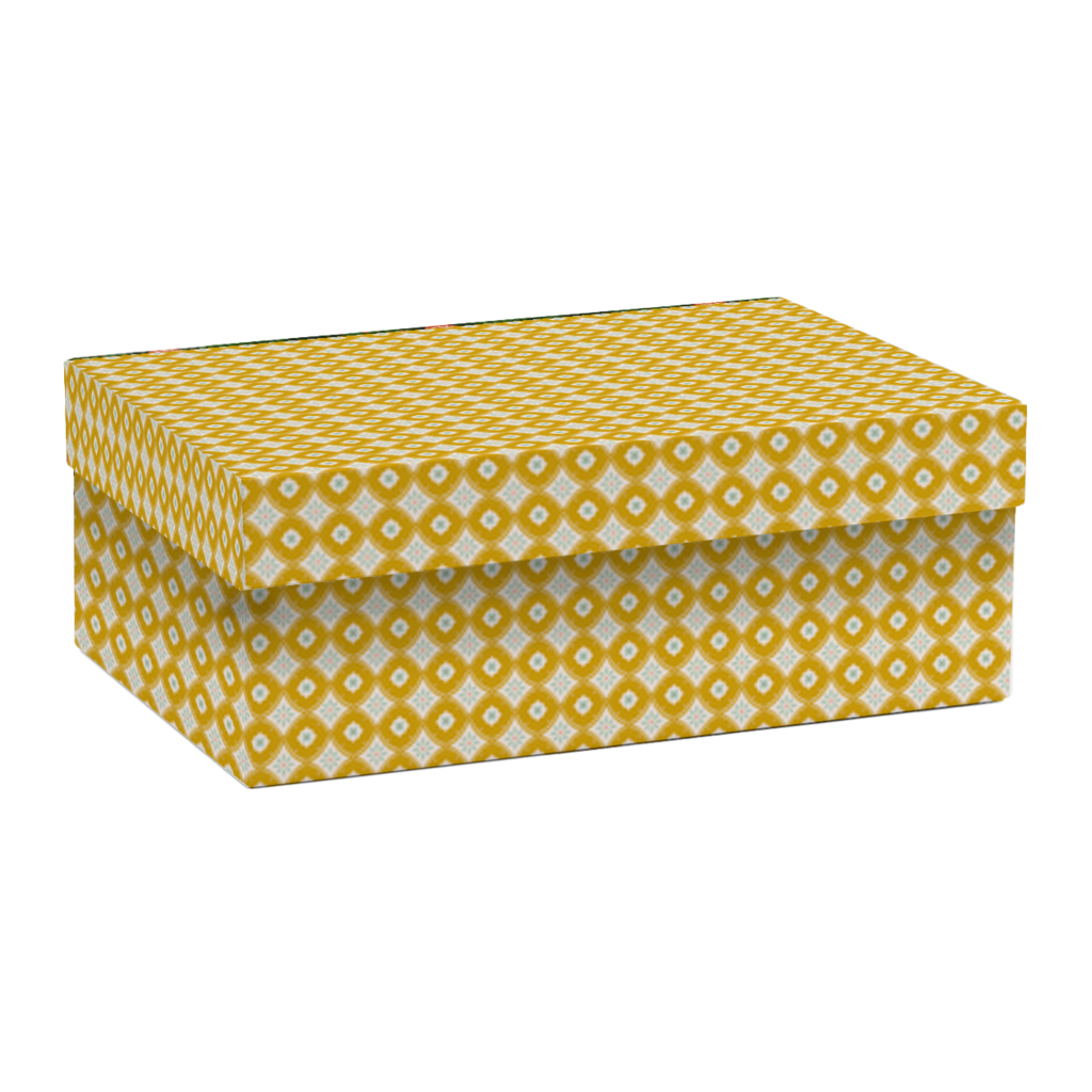 Коробка прямоугольная "Винтажный узор"