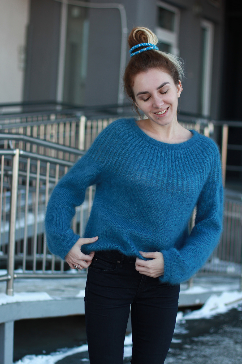 Мастер-класс по вязанию джемпера с круглой кокеткой МК English_sweater