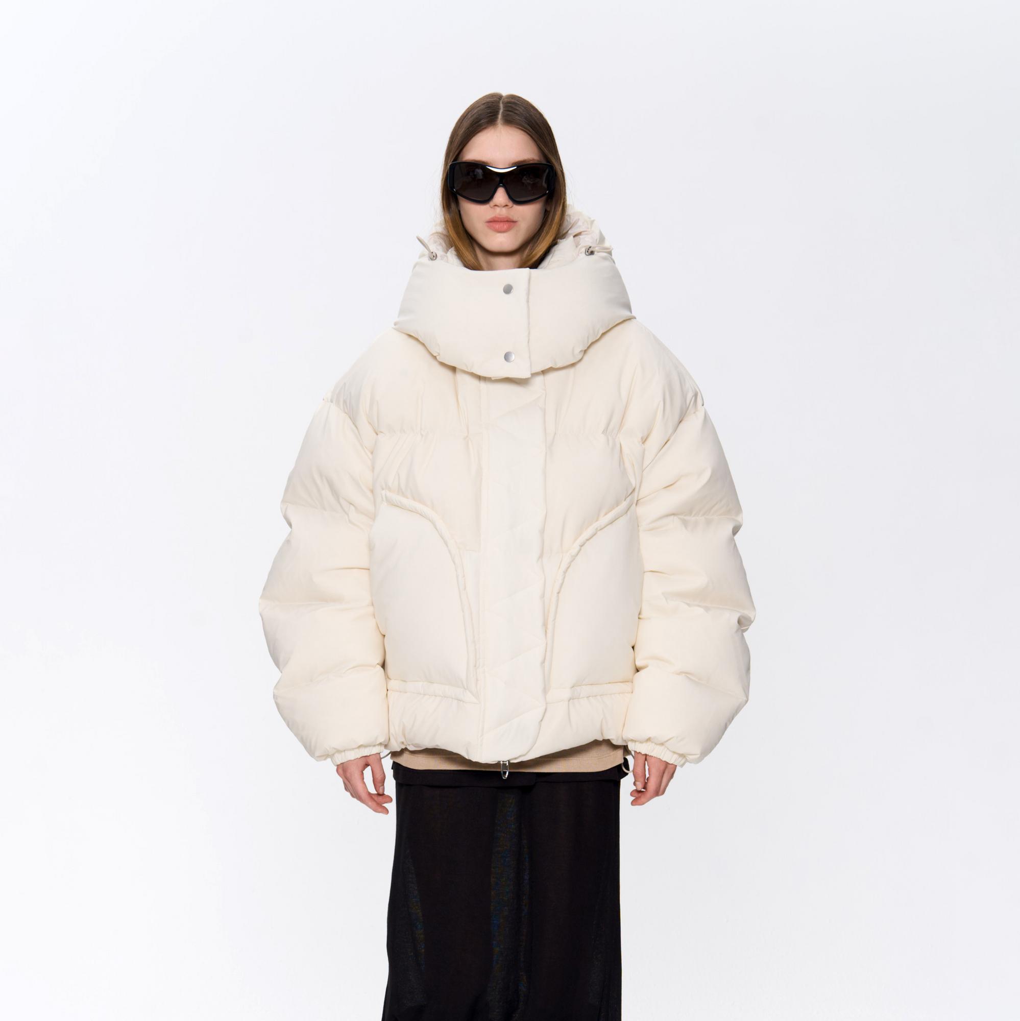 Короткий пуховик “Милки”