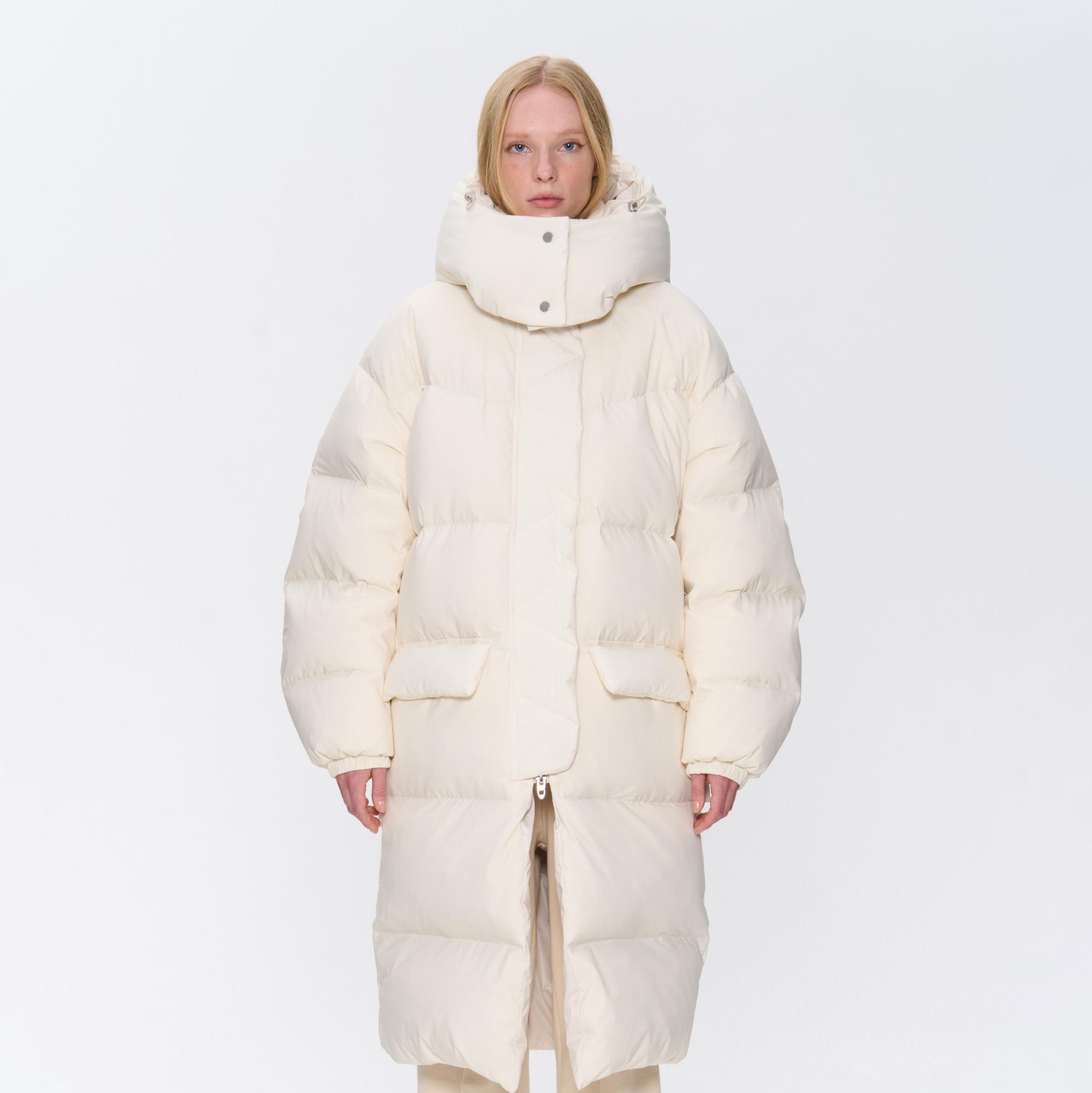 Макси пуховик "Милки"