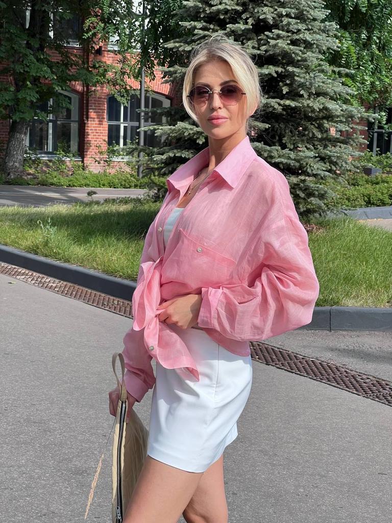 ЛЕГКАЯ РУБАШКА PINK LOTUS