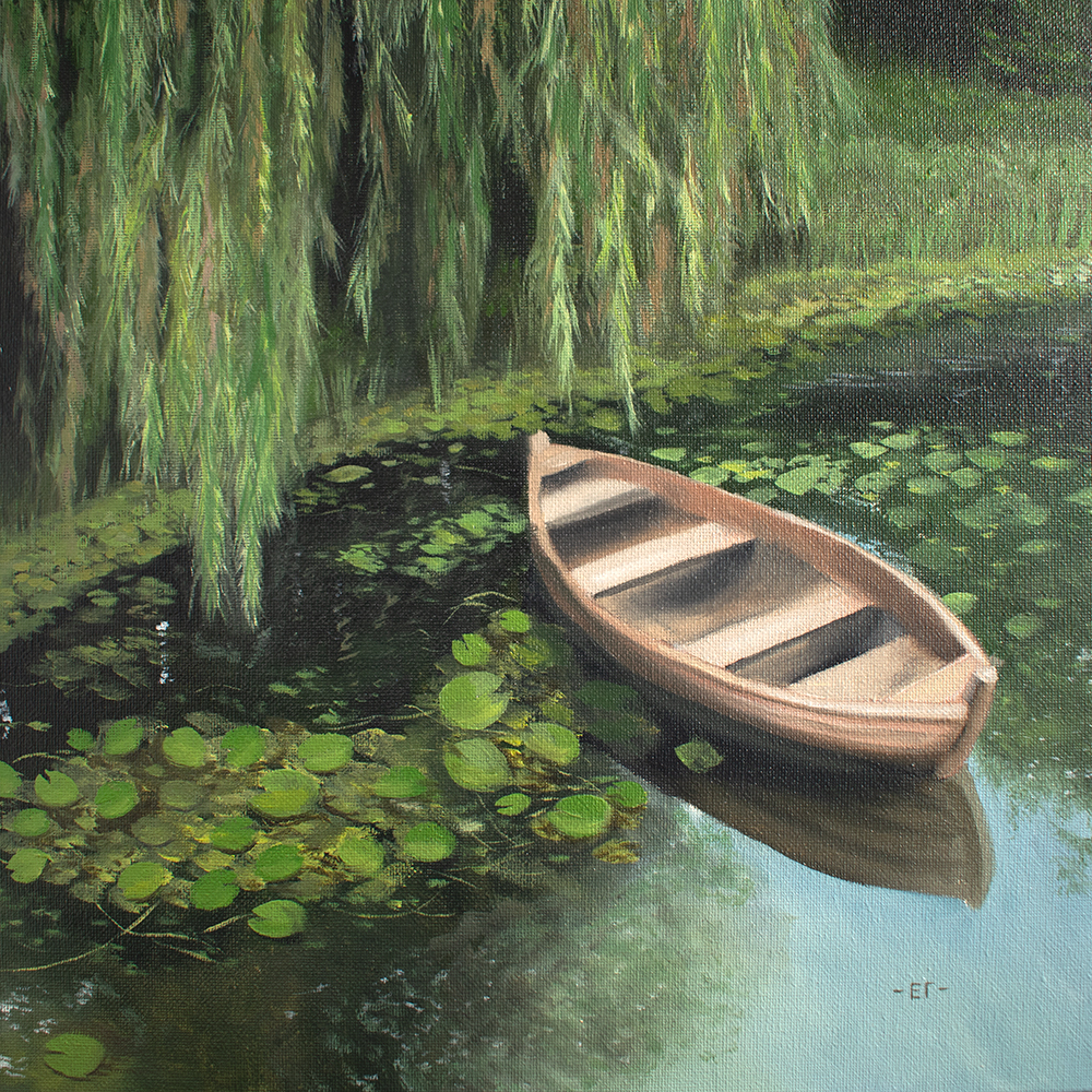 картина на воде елена гурьева