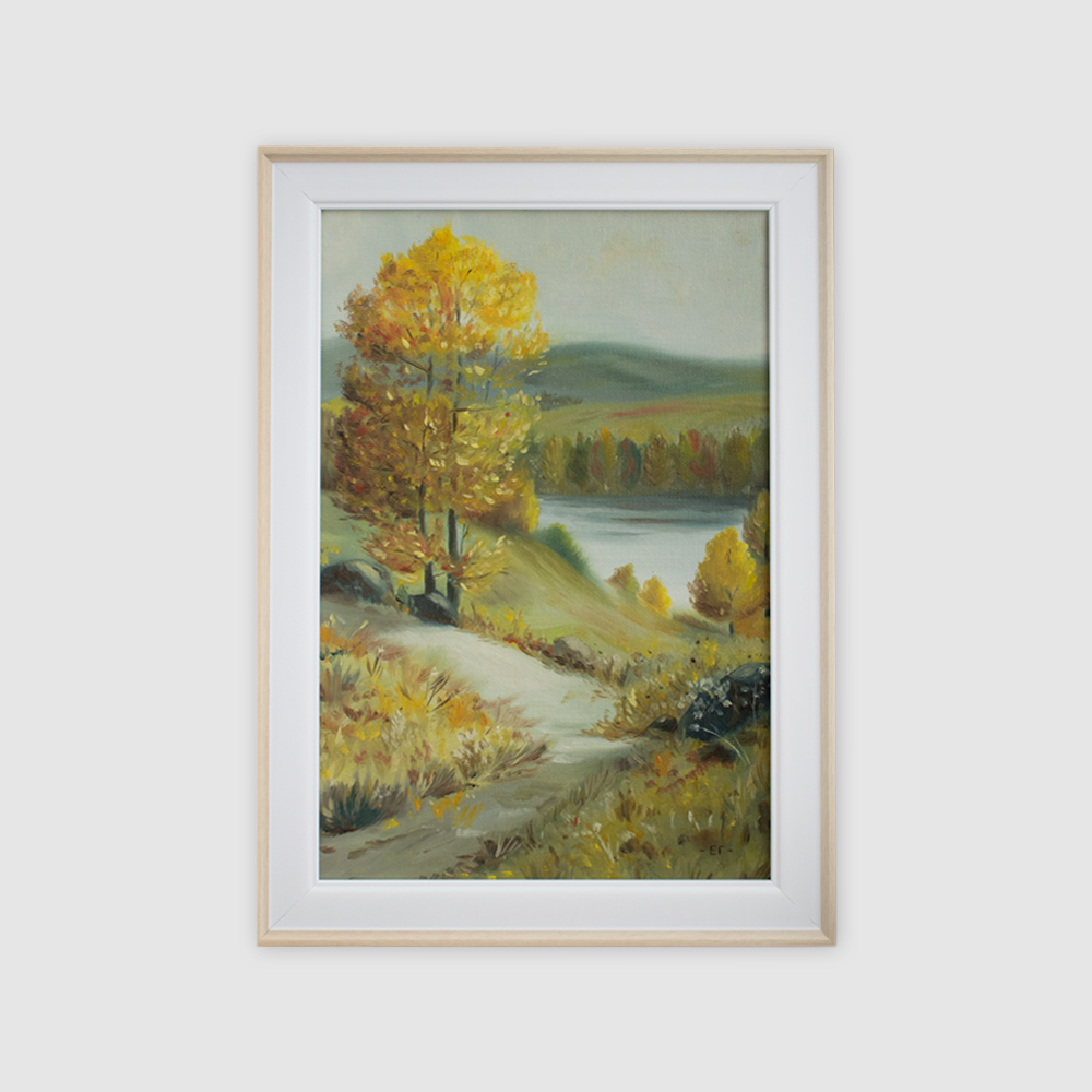 картина на берегу