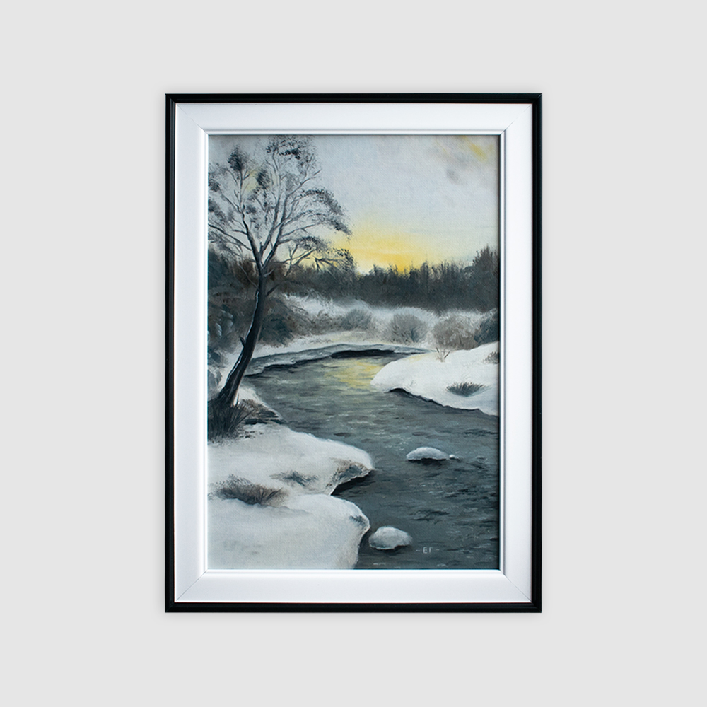 картина морозно елена гурьева