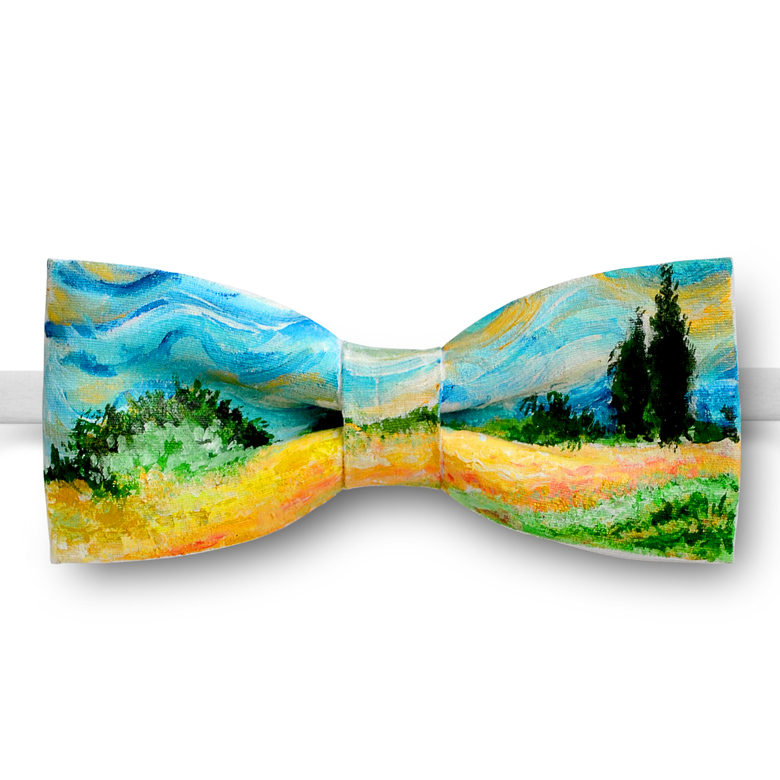 Винсент Ван Гог, "Пшеничное поле с кипарисами"