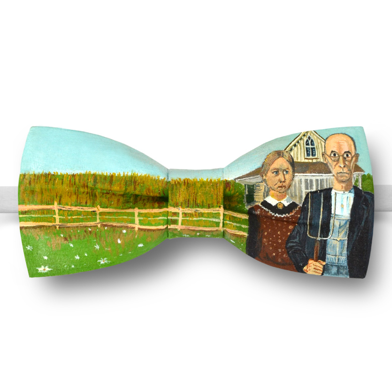 Грант Вуд, "Американская готика"