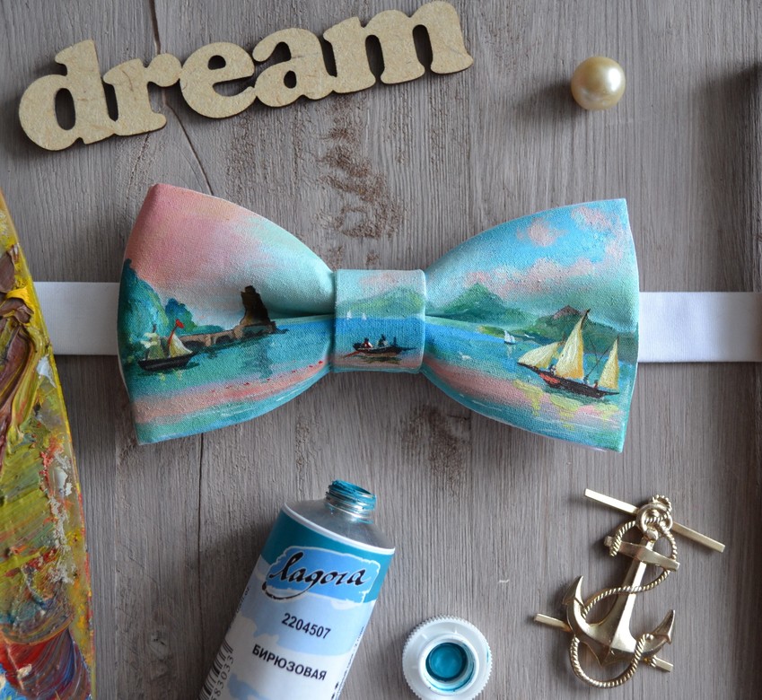 Иван Айвазовский "Морской пролив с маяком"