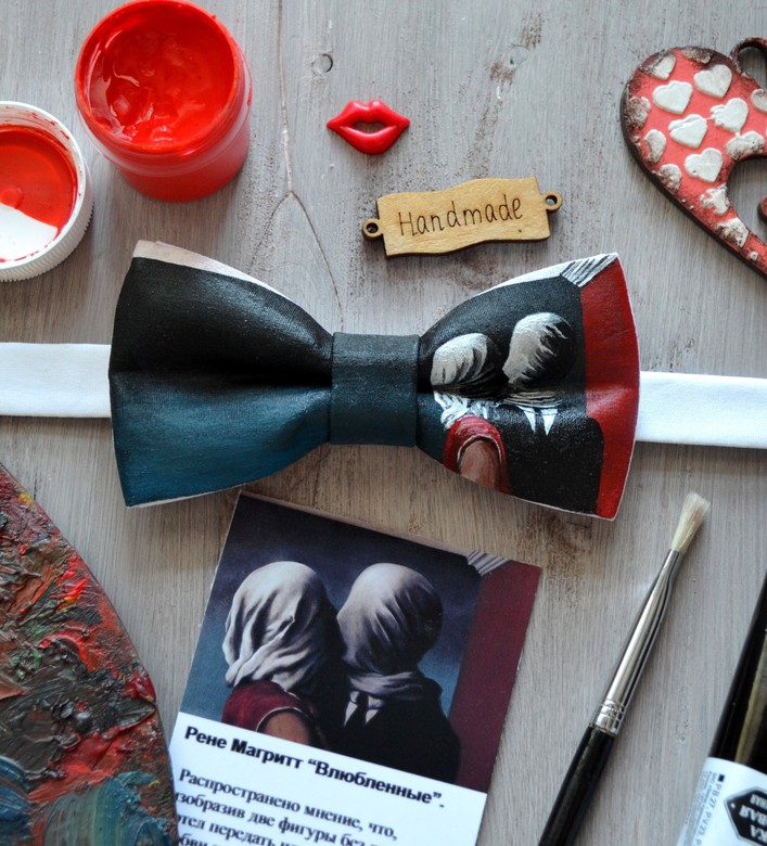 Рене Магритт "Влюбленные"