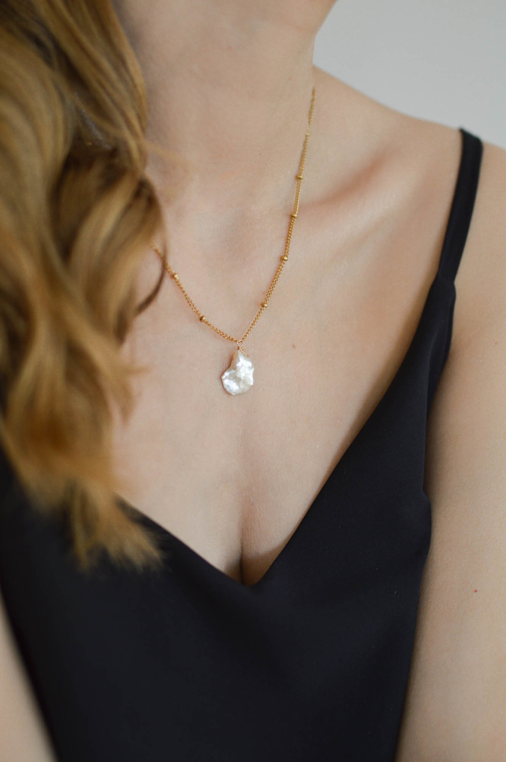 Цепочка с жемчужиной