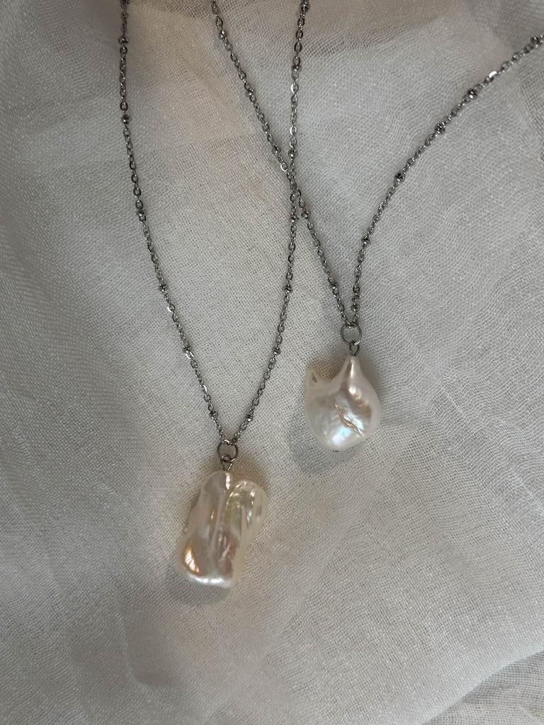 Цепочка с  барочной жемчужиной