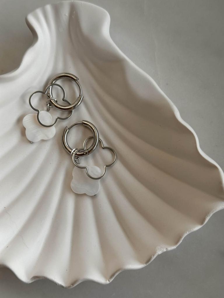 Серьги-трансформеры FLEUR