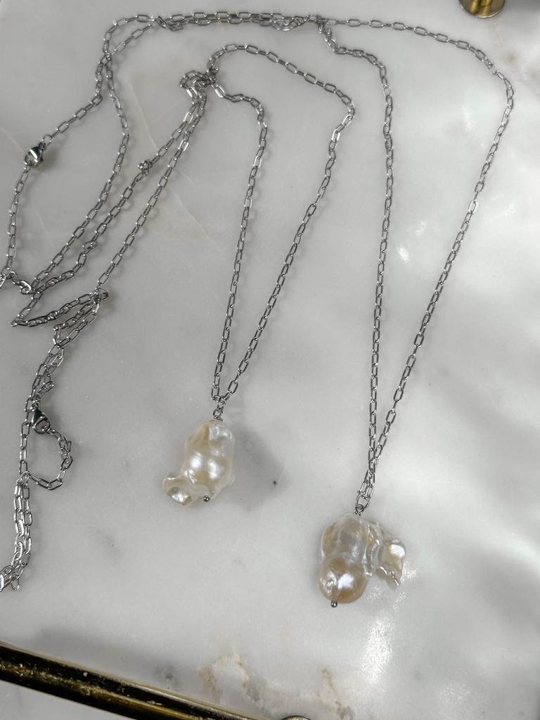 Цепочка с барочной жемчужиной BAROQUE