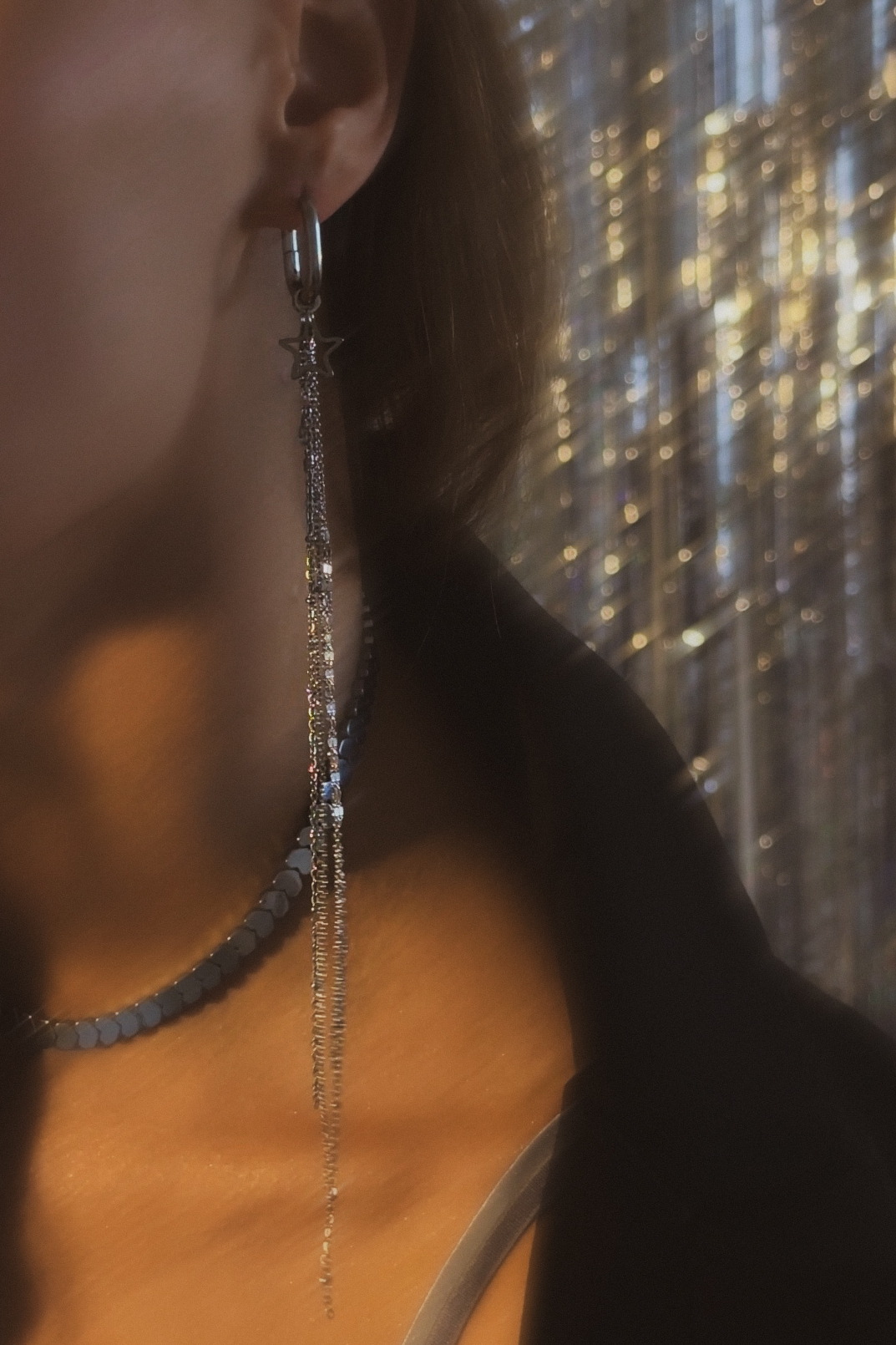 Серьги-трансформеры STAR