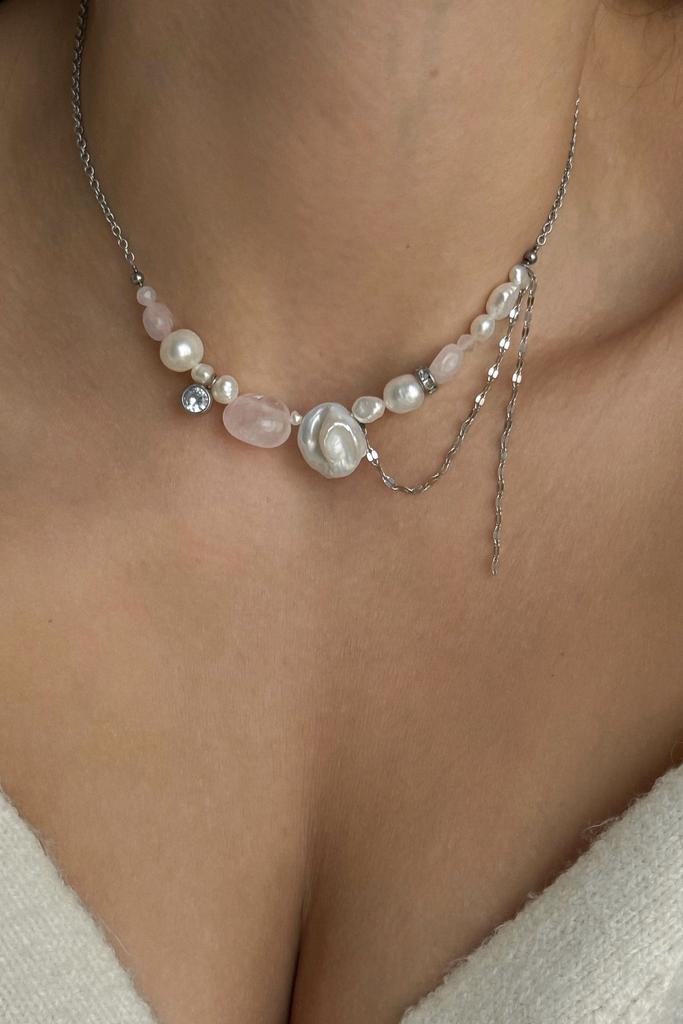 Колье ПИОНЫ