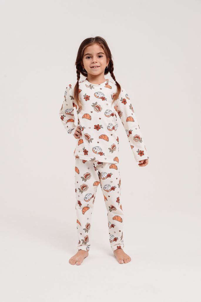 Пижама с принтом "Выпечка"