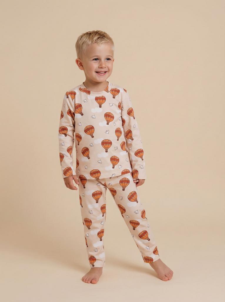 Пижама с принтом "Воздушные шары"