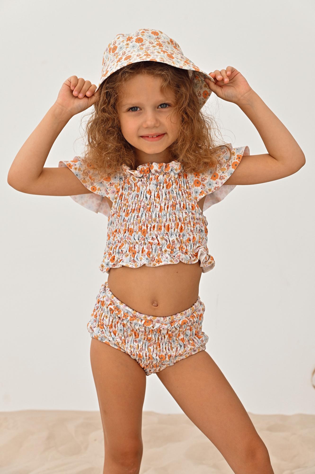 Купальник раздельный "Цветы"